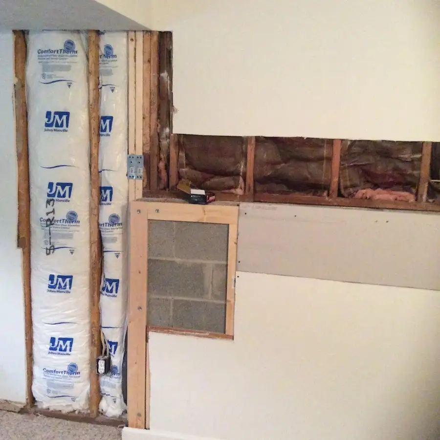 Wall insulation replacement during Contents Cleaning & Restoration in Hermosa Beach